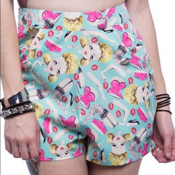 Modcloth Pants - ModCloth Iron Fist Doll Parts Sailor Shorts